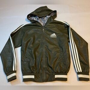 Vintage Adidas Leather Jacket